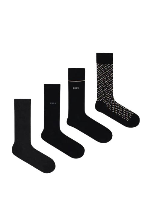 Gift set 4 pz Calza lunga BOSS Hugo Boss | 50524322002